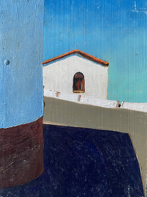 Richard Sober's painting: Untitled 7 2024
